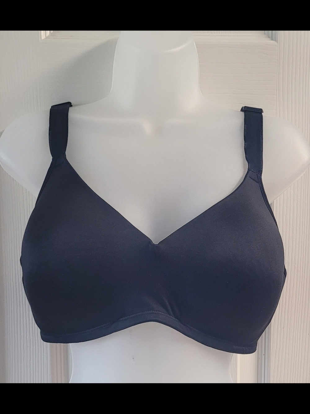 Jockey Smooth Full-Coverage Black Comfort WireBra